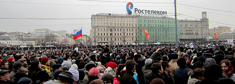 Manifestazione sulla Piazza Bolotnaja